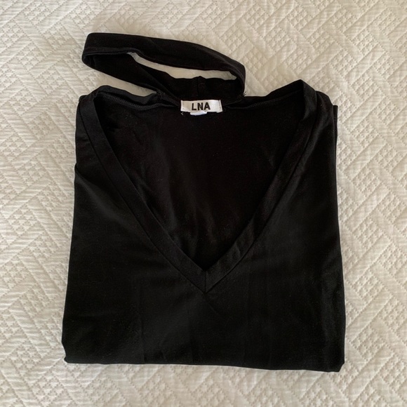 LNA deep V choker tee - Picture 7 of 9